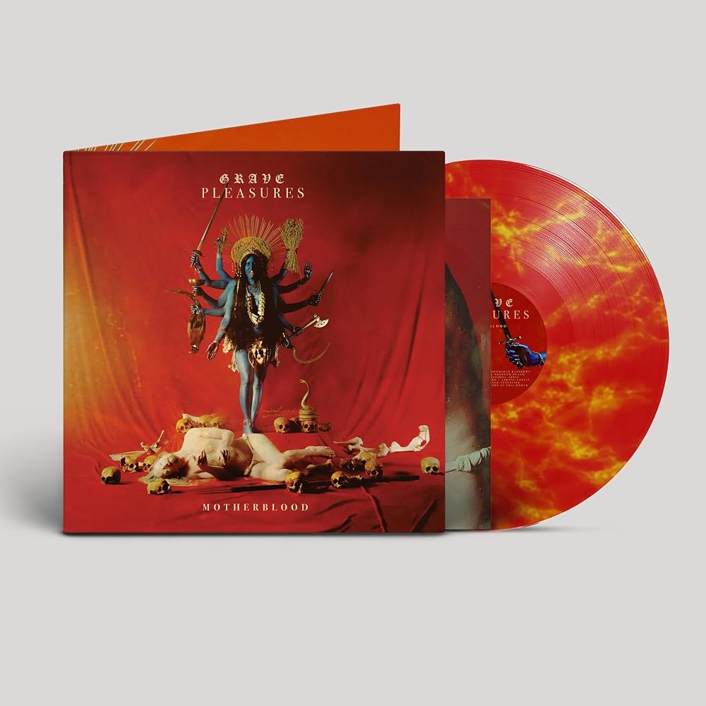 GRAVE PLEASURES - Motherblood 12" Vinyl (Red/White LP)