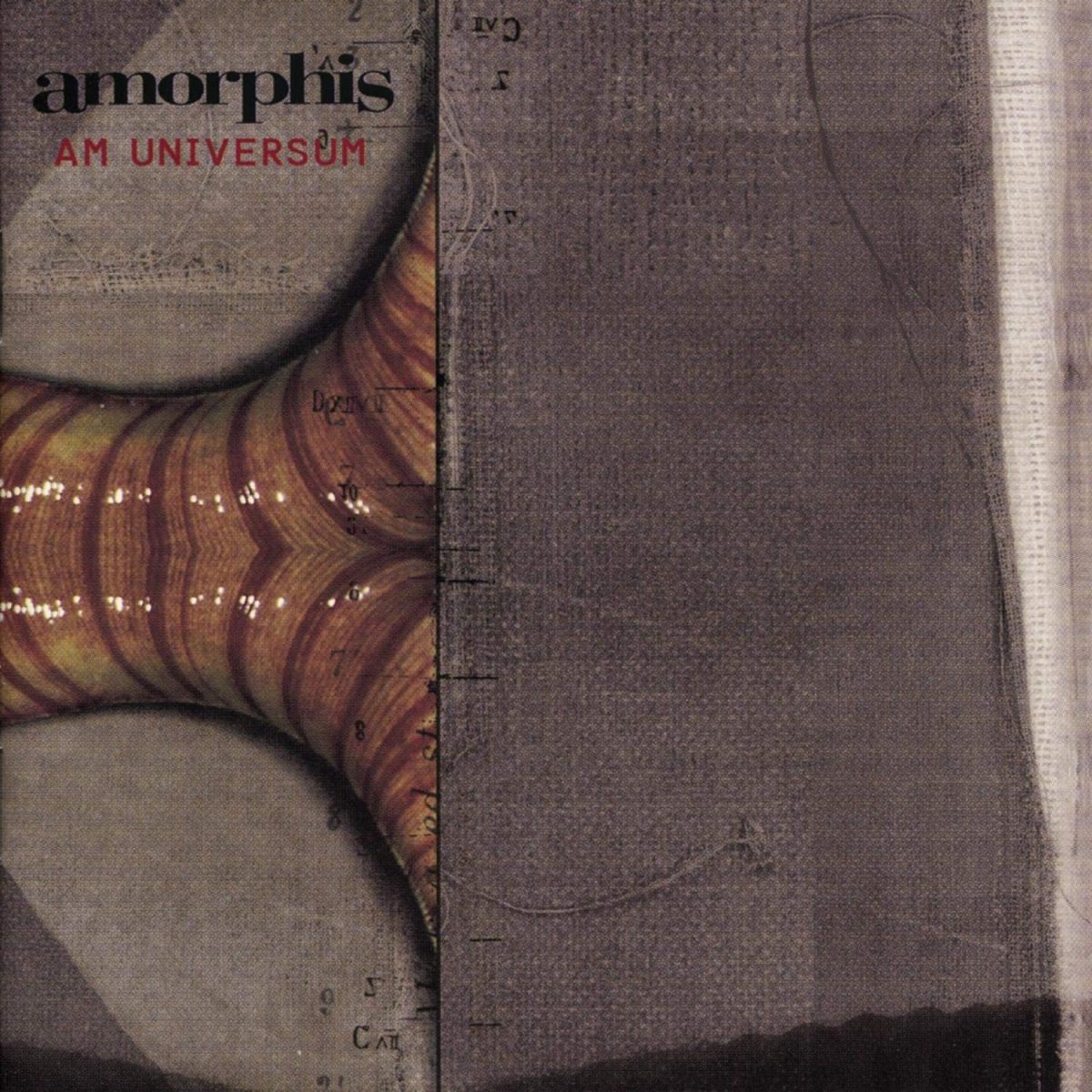 AMORPHIS - Am Universum 12" Vinyl (Cream/Red LP)