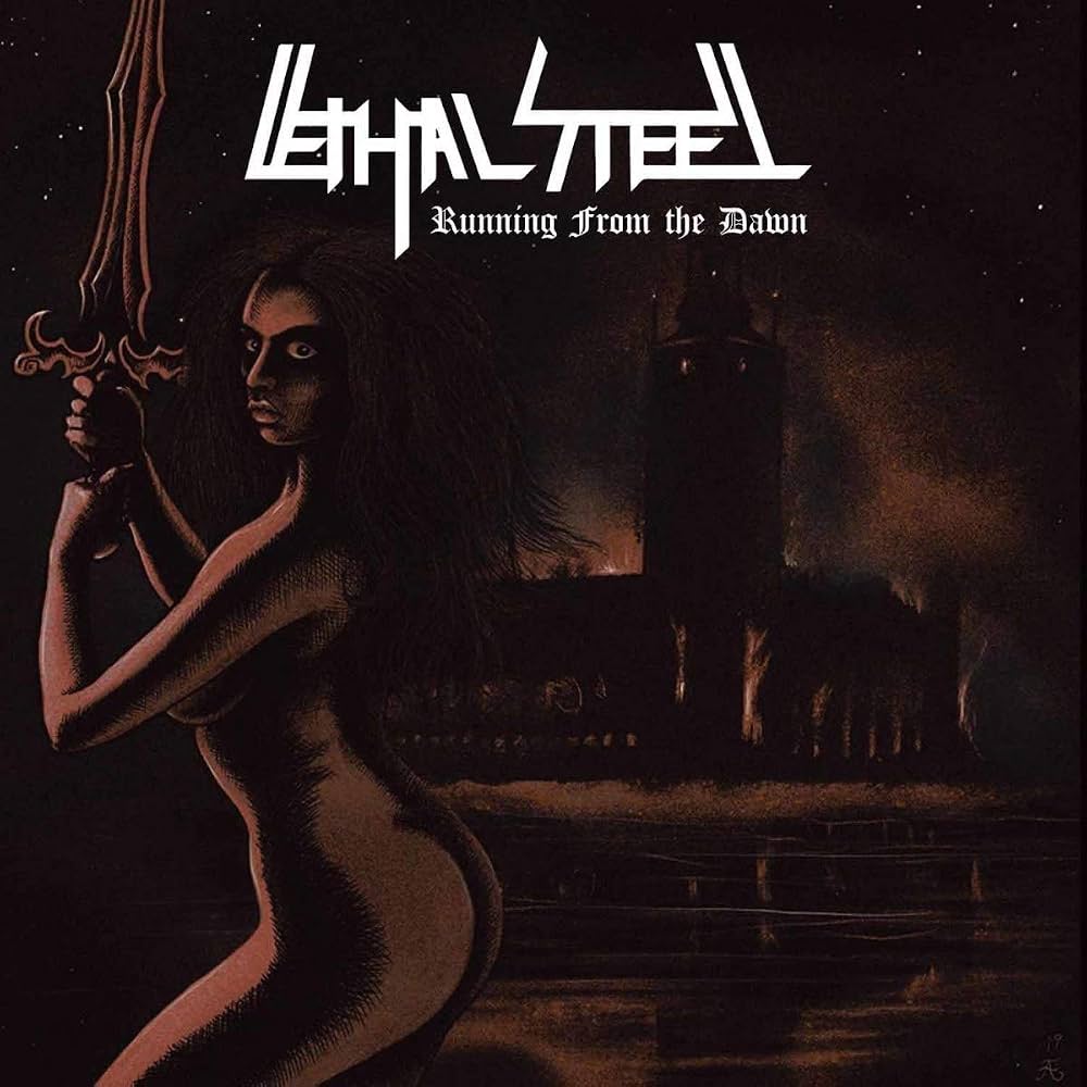 LETHAL STEEL - Running From The Dawn 12" Vinyl (Test Press Black LP)