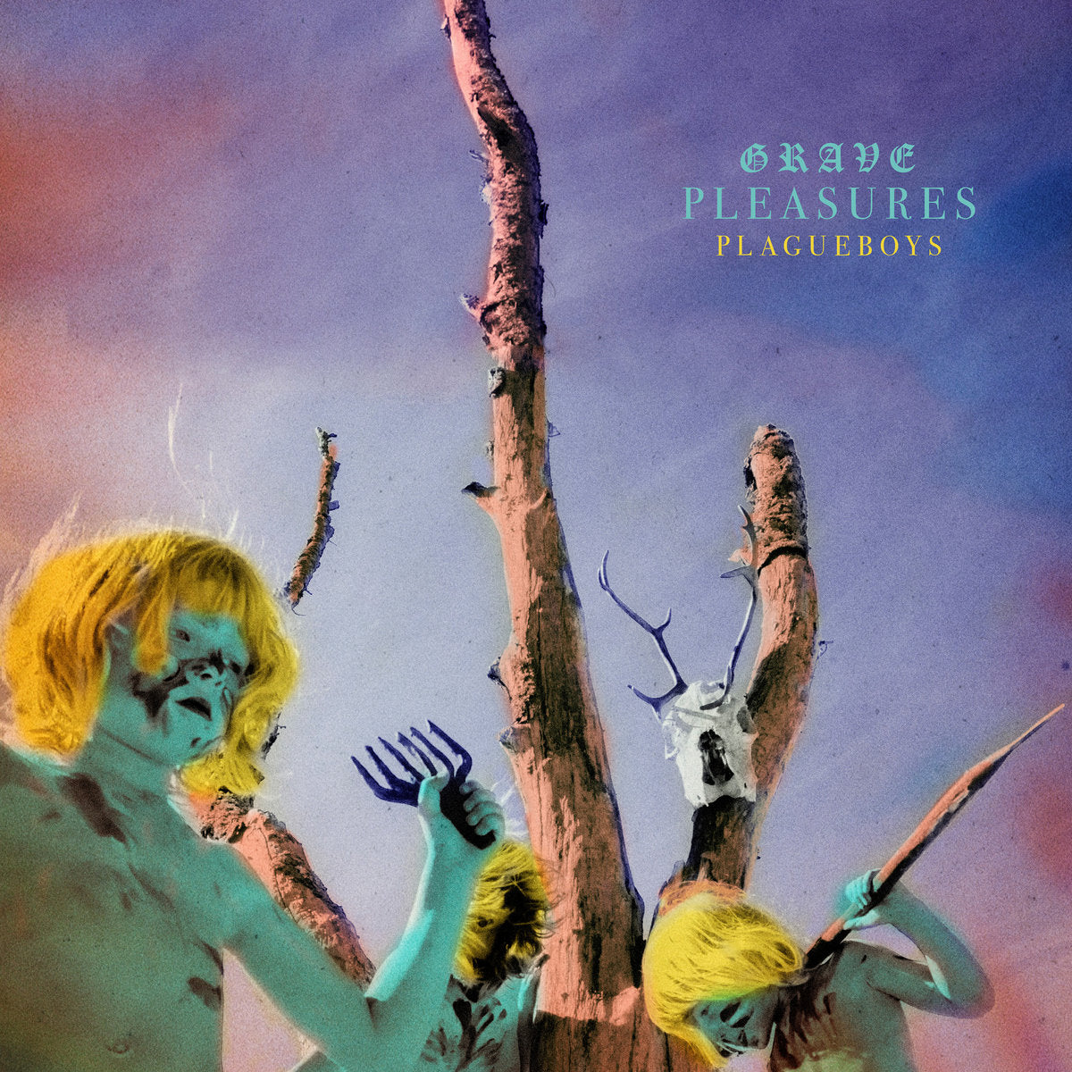 GRAVE PLEASURES - Plagueboys 12" Vinyl (Blue/Purple LP)