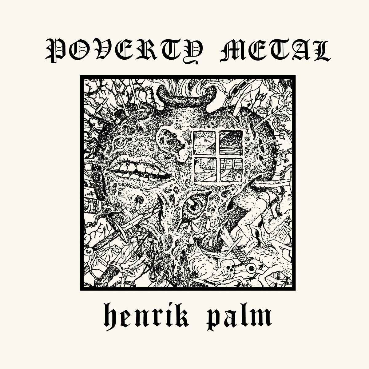 HENRIK PALM - Poverty Metal 12" Vinyl (Black LP)