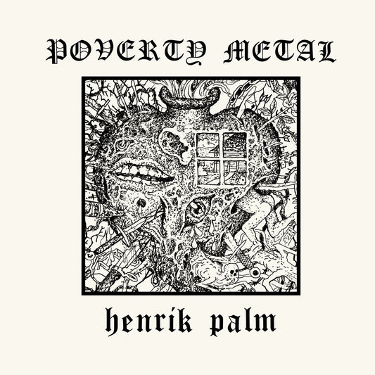 HENRIK PALM - Poverty Metal 12" Vinyl (Black LP)