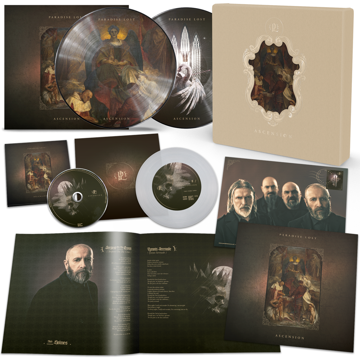 PARADISE LOST - Ascension BOXSET (Gold 2LP + CD + 7")