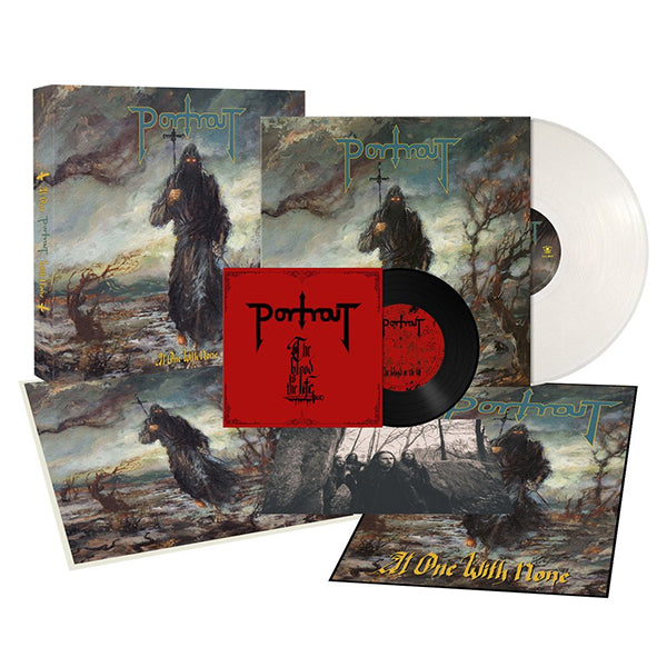 PORTRAIT - At One With None BOXSET (White LP + Black EP + Backpatch)