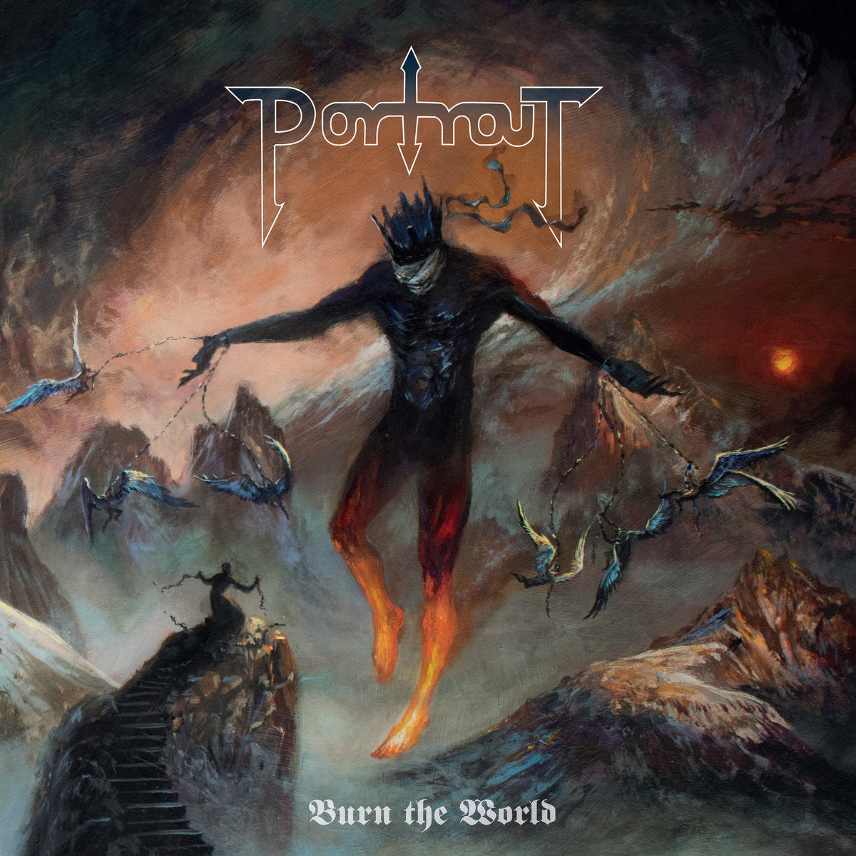 PORTRAIT - Burn The World 12" Vinyl (Rose Marble LP)