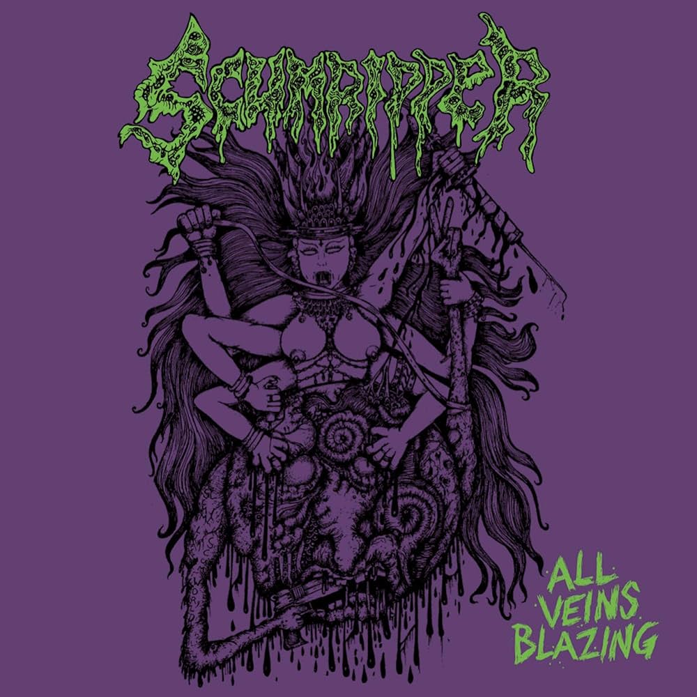 SCUMRIPPER - All Veins Blazing (CD)