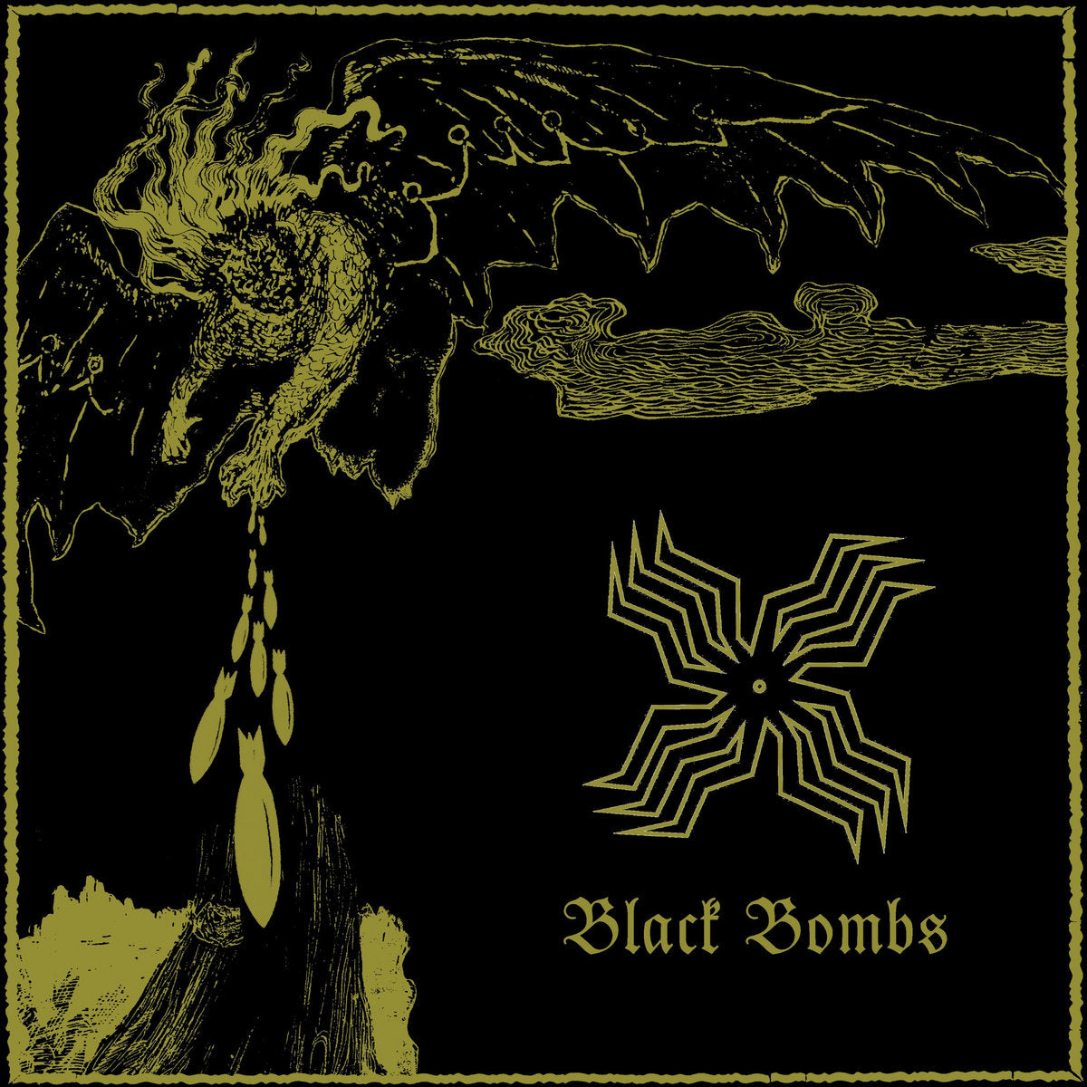 SLAEGT - Black Bombs 7" Vinyl (Black EP)