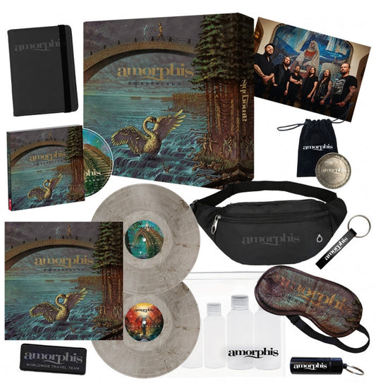 AMORPHIS - Borderlands BOXSET (Gold/Sand 2LP + Digipak CD + Merch)